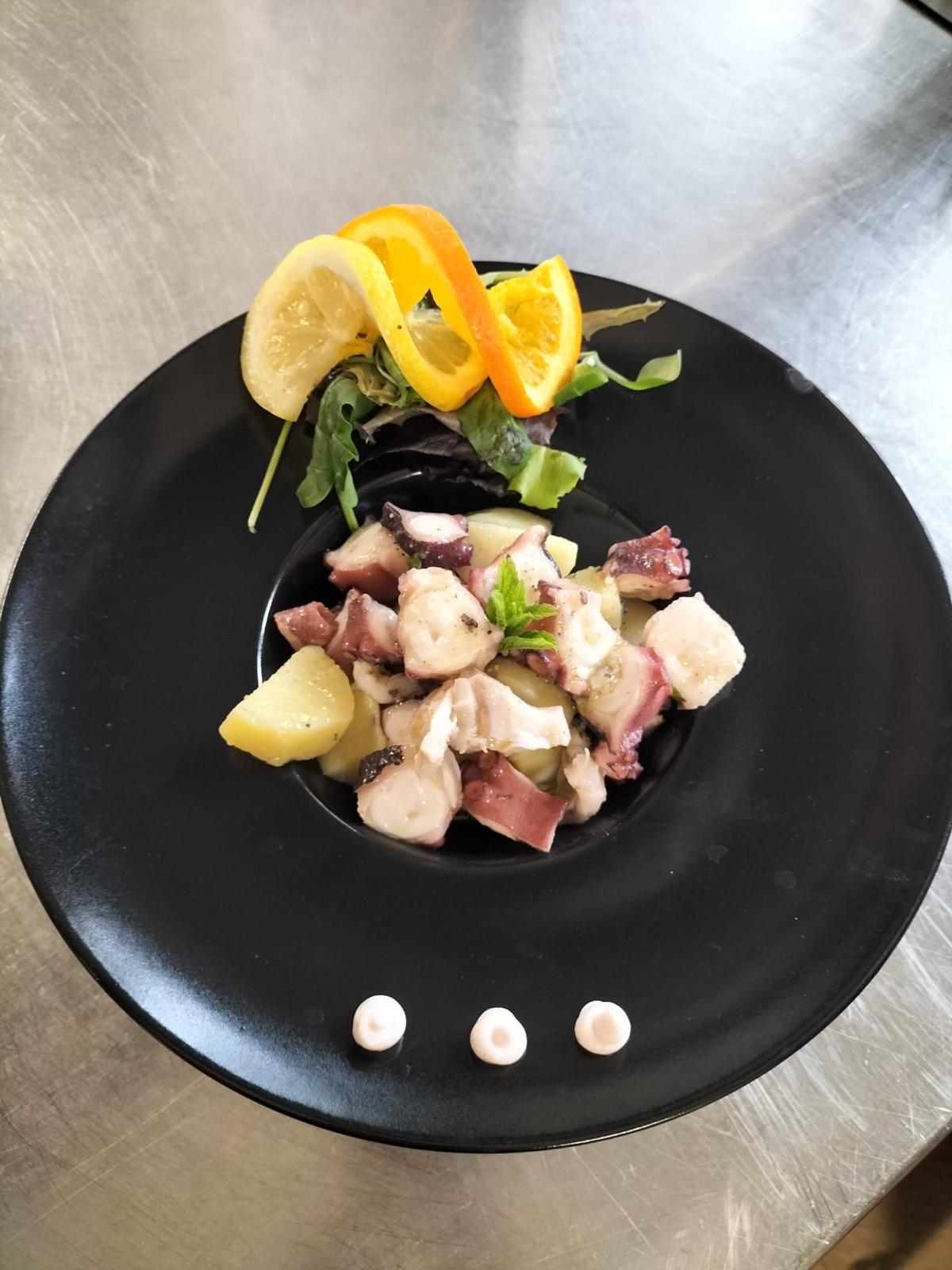 Insalata di polpo e patate