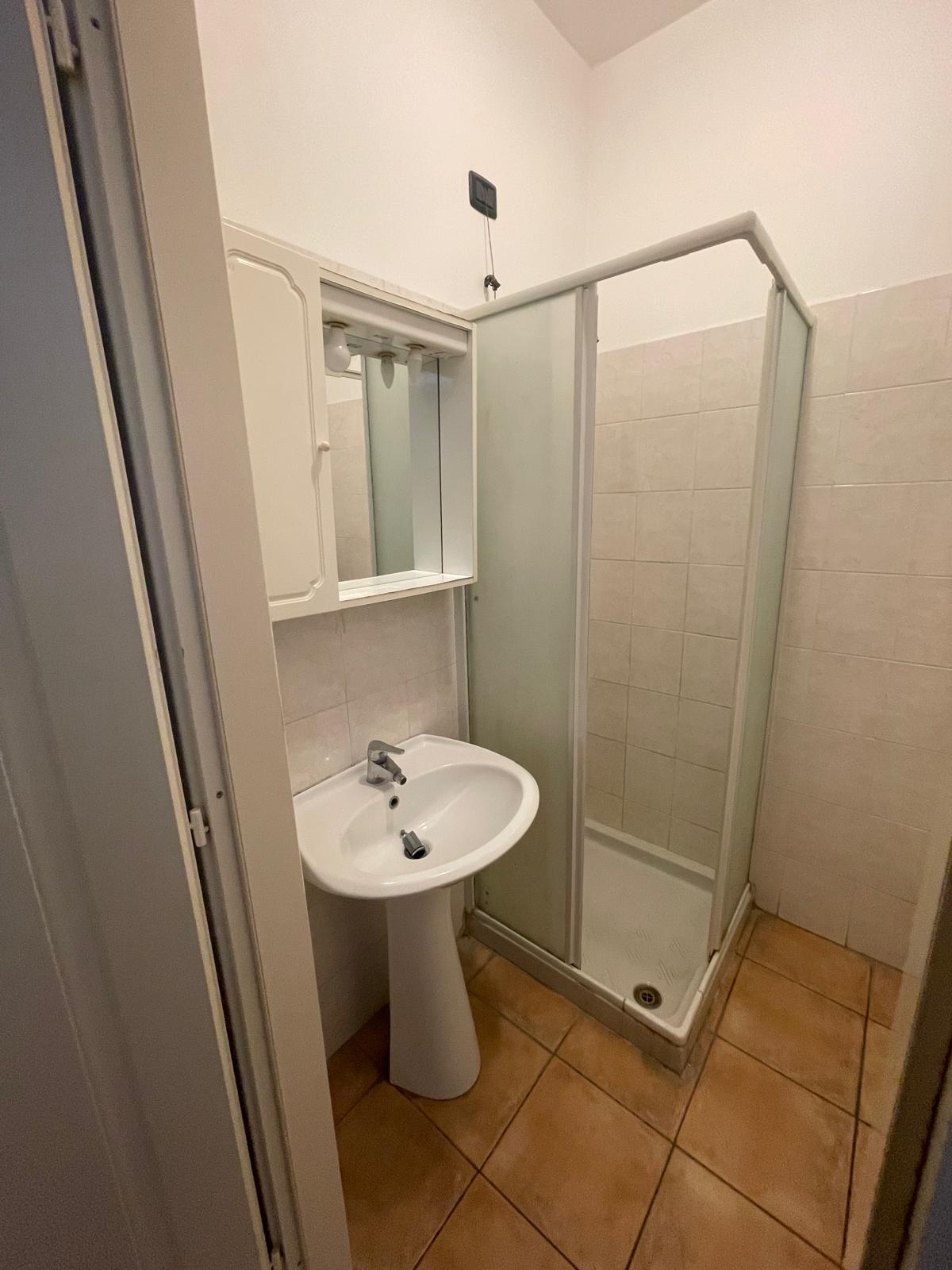 Box doccia nel bagno privato